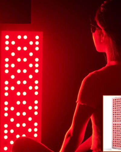900W 660nm&850nm Combo pulsed infrared led light therapy panel